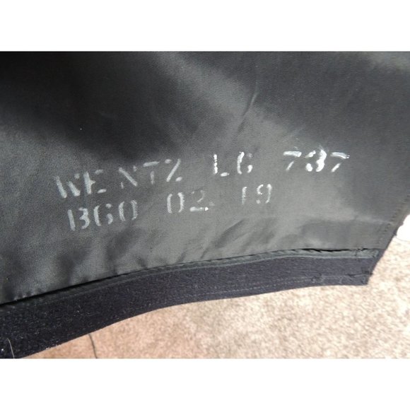 Navy Wool Pea Coat navy Blue Mens size 40R - Picture 5 of 5